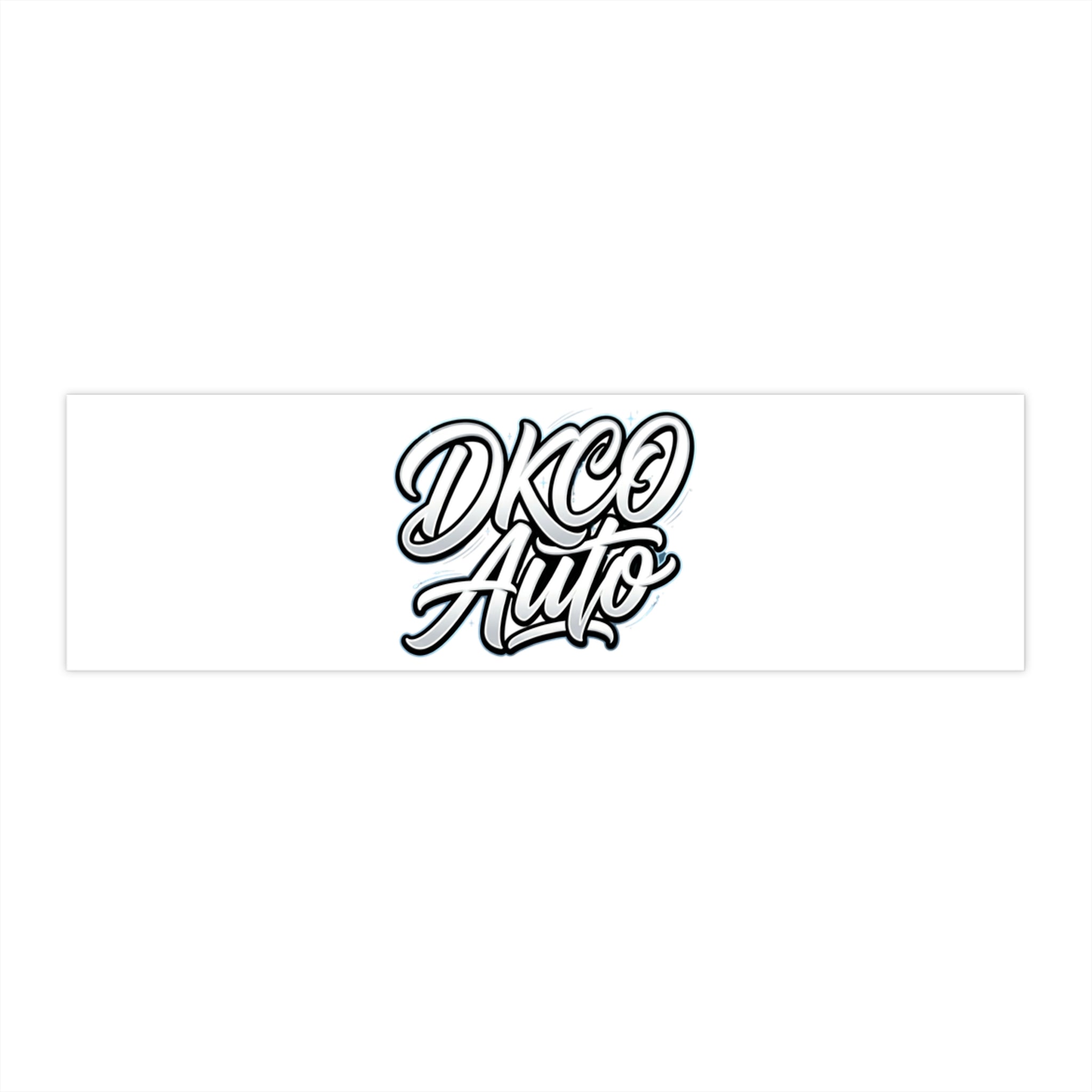 DKCO Auto Bumper Sticker